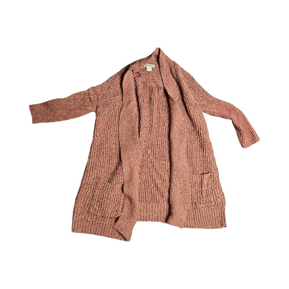Lucky Brand Open Front‎ Knit Cardigan Size: L